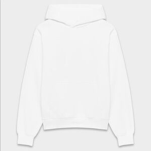 Aritzia white cozy sweat fleece perfect hoodie